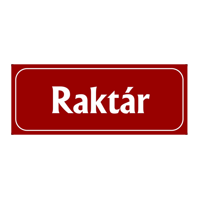 Raktár