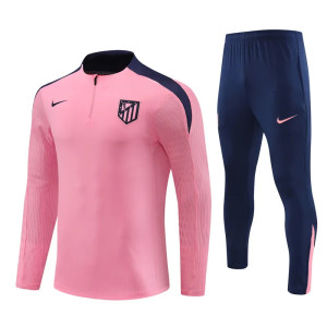 Atlético Madrid gyerek melegítő mellig zippzáras pulóverrel 2024/25 ×pink-sötétkék×