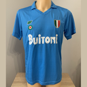 Napoli férfi Retro mez 1987/88 ×hazai - MARADONA #10× M