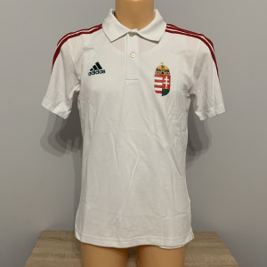 Adidas miTeam Magyarország férfi galléros póló ×fehér× S