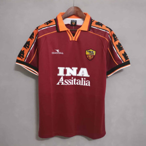 AS Roma férfi Retro mez 1998/99 ×hazai×