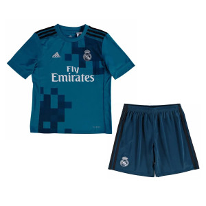 Real Madrid gyerek Retro mez+nadrág 2017/18 ×vendég×