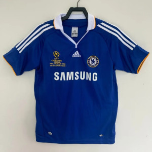 Chelsea férfi Retro mez 2008 ×hazai-BL döntő×