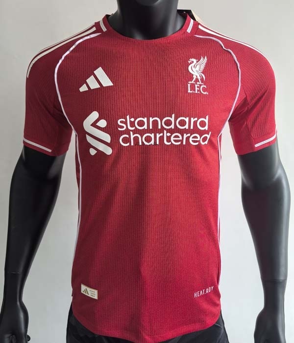 Liverpool férfi mérkőzés mez 2025/26 ×hazai×