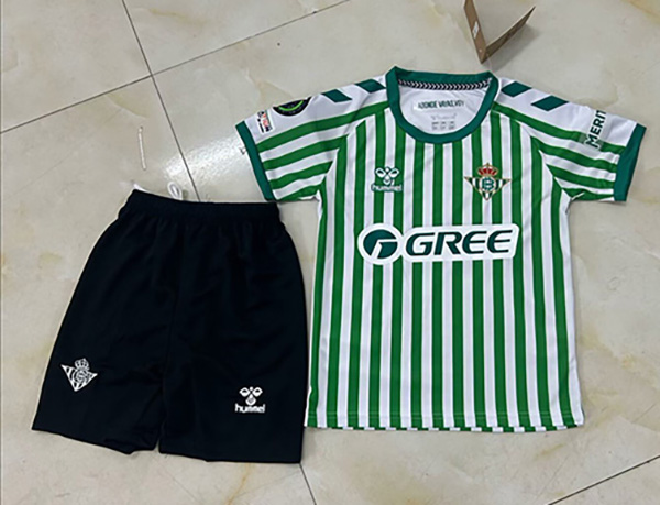 Real Betis gyerek mez+nadrág 2024/25 ×hazai-UEFA KL×
