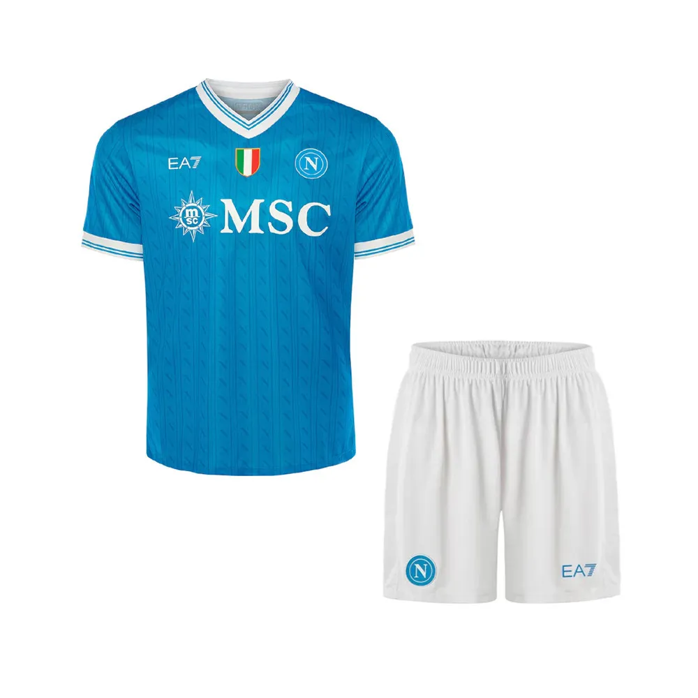 Napoli gyerek mez+nadrág 2025/26 ×hazai/vendég/4.számú×