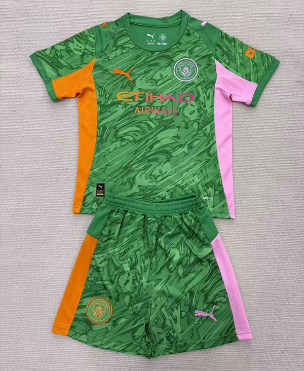 Manchester City gyerek mez+nadrág 2025/26 ×Kapus-több színben×