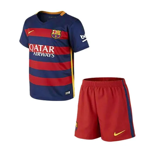Barcelona gyerek Retro mez+nadrág 2015/16 ×hazai×