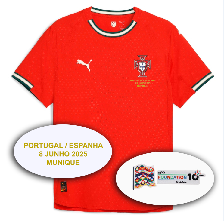 Portugália férfi mérkőzés mez 2025 ×hazai-UEFA NL döntő×