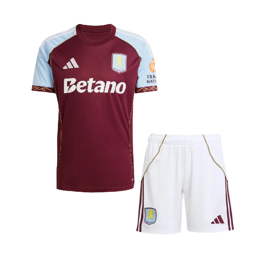 Aston Villa gyerek mez+nadrág 2025/26 ×hazai/vendég/3.számú×