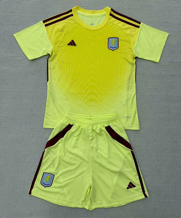 Aston Villa gyerek mez+nadrág 2025/26 ×kapus×