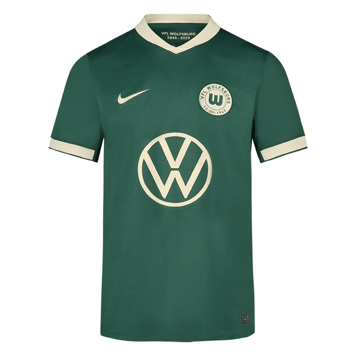 VfL Wolfsburg férfi szurkolói mez 2025/26 ×80. Évforduló×