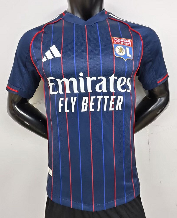 Olympique Lyon férfi mérkőzés mez 2025/26 ×vendég/3.számú×