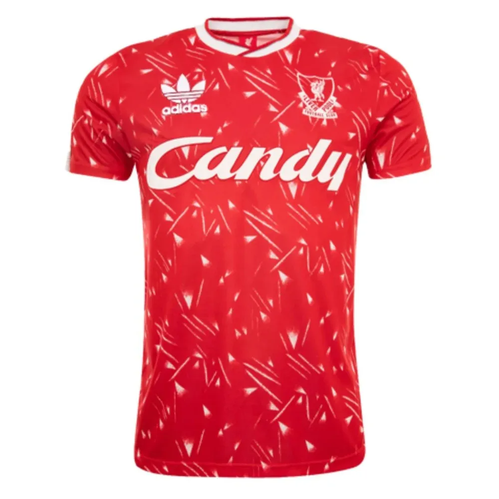 Liverpool férfi Retro mez 1989/90 ×hazai×