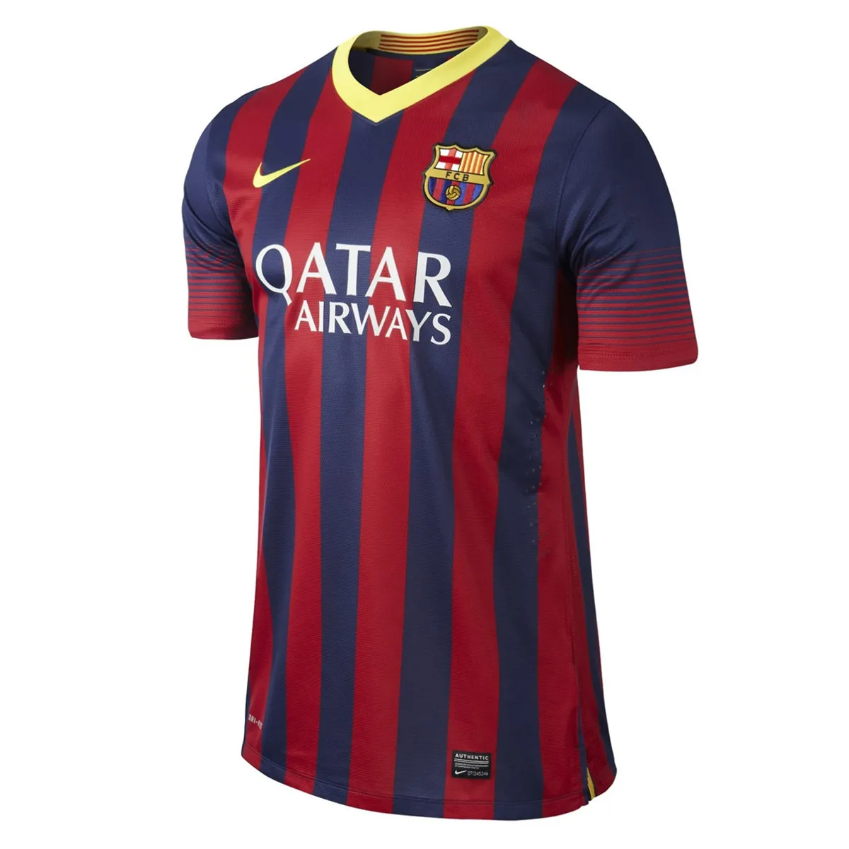 Barcelona férfi Retro mez 2013/14 ×hazai×