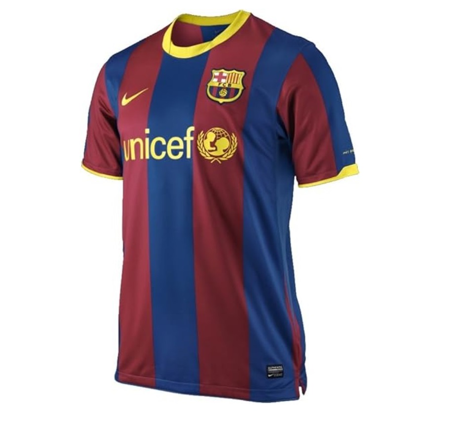 Barcelona férfi Retro mez 2010/11 ×hazai×