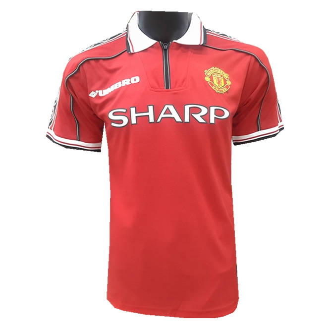 Manchester United férfi Retro mez 1998/99 ×hazai×