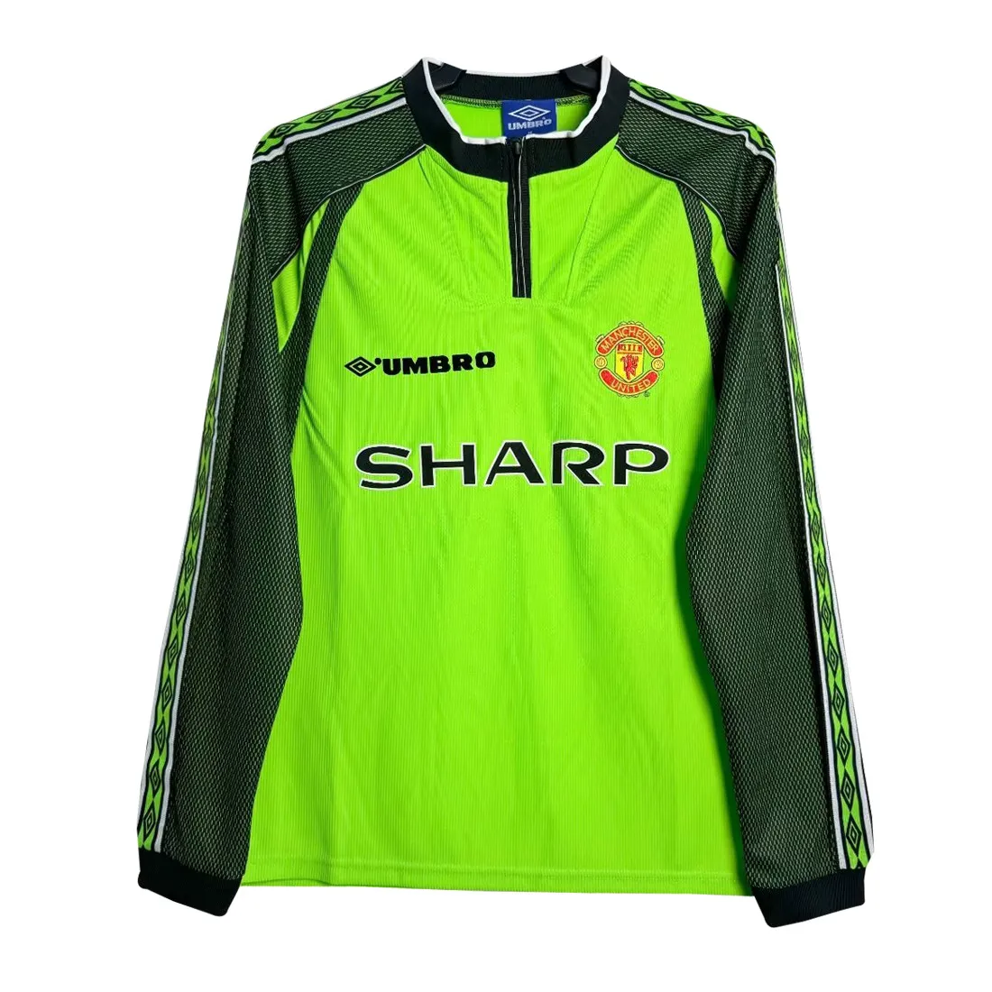 Manchester United férfi Retro mez 1998/99 ×kapus- Peter Schmeichel×