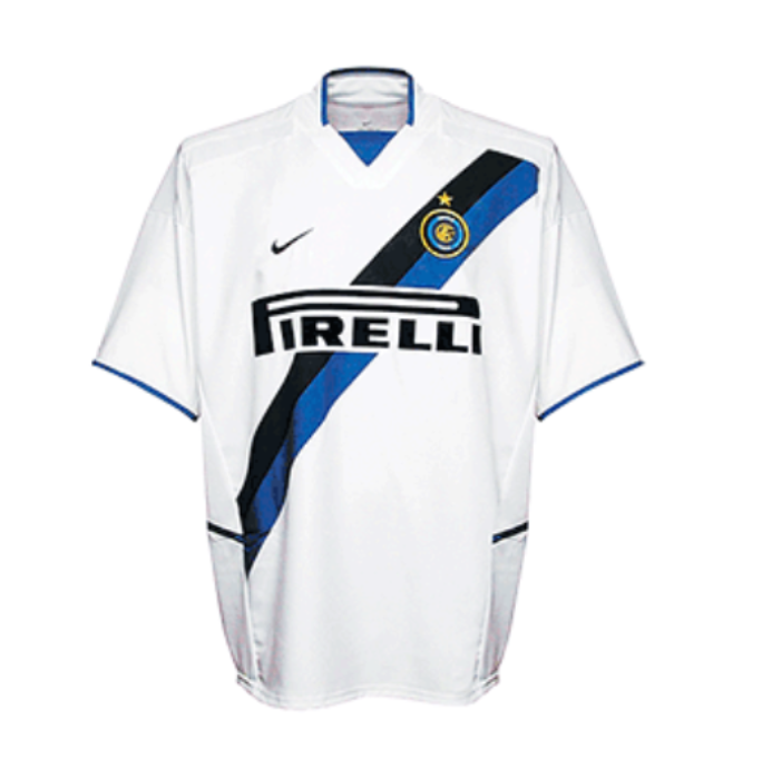 Inter Milan férfi Retro mez 2002/03 ×vendég×