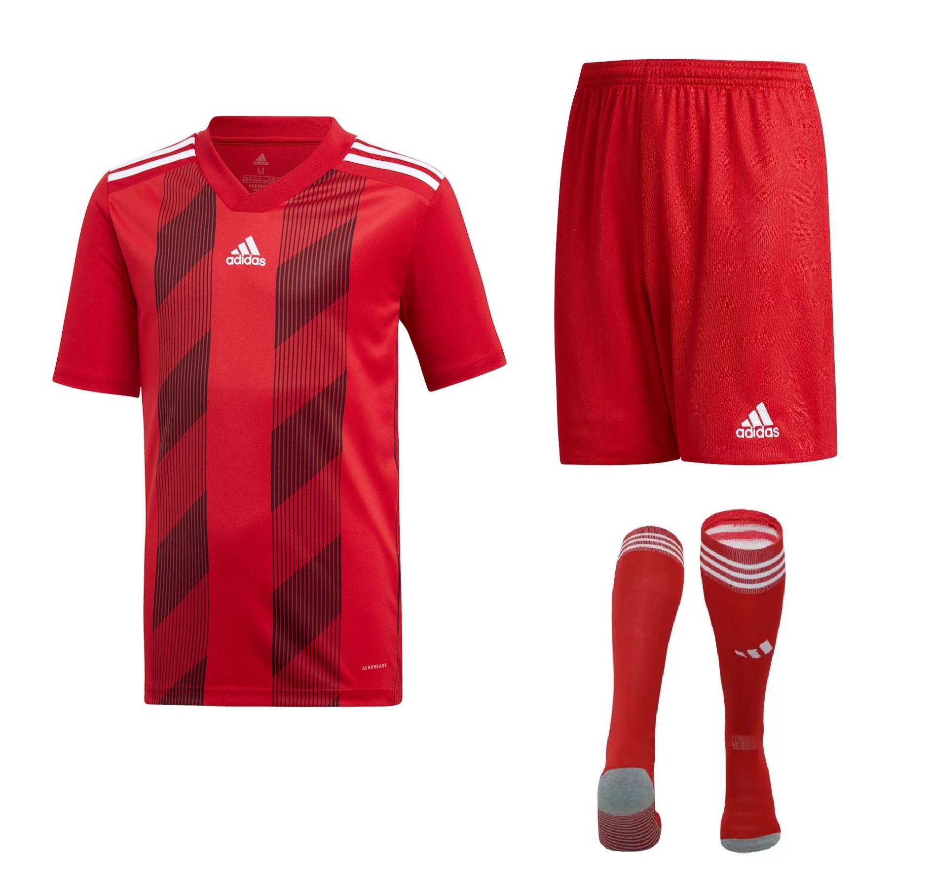 Adidas gyerek mez szett ×piros× 164-176 cm