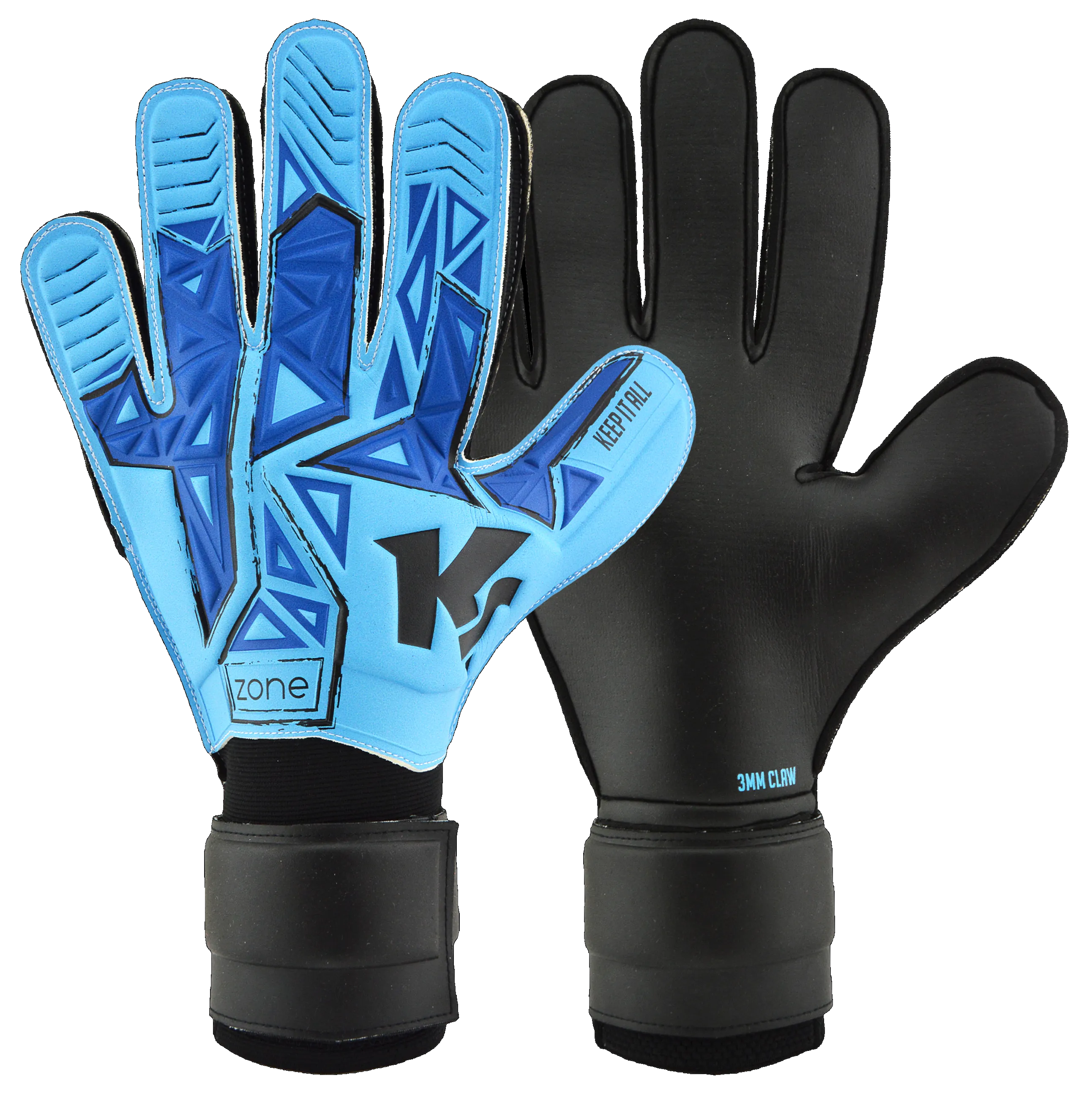 KEEPERSPORT ZONE RC BLUE gyerek kapuskesztyű ×7×