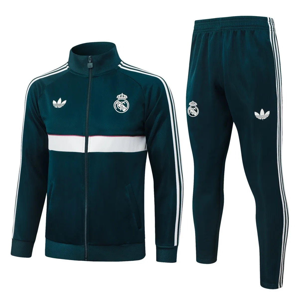 Real Madrid férfi melegítő teljes zippzáras pulóverrel 2026/27 ×több színben×